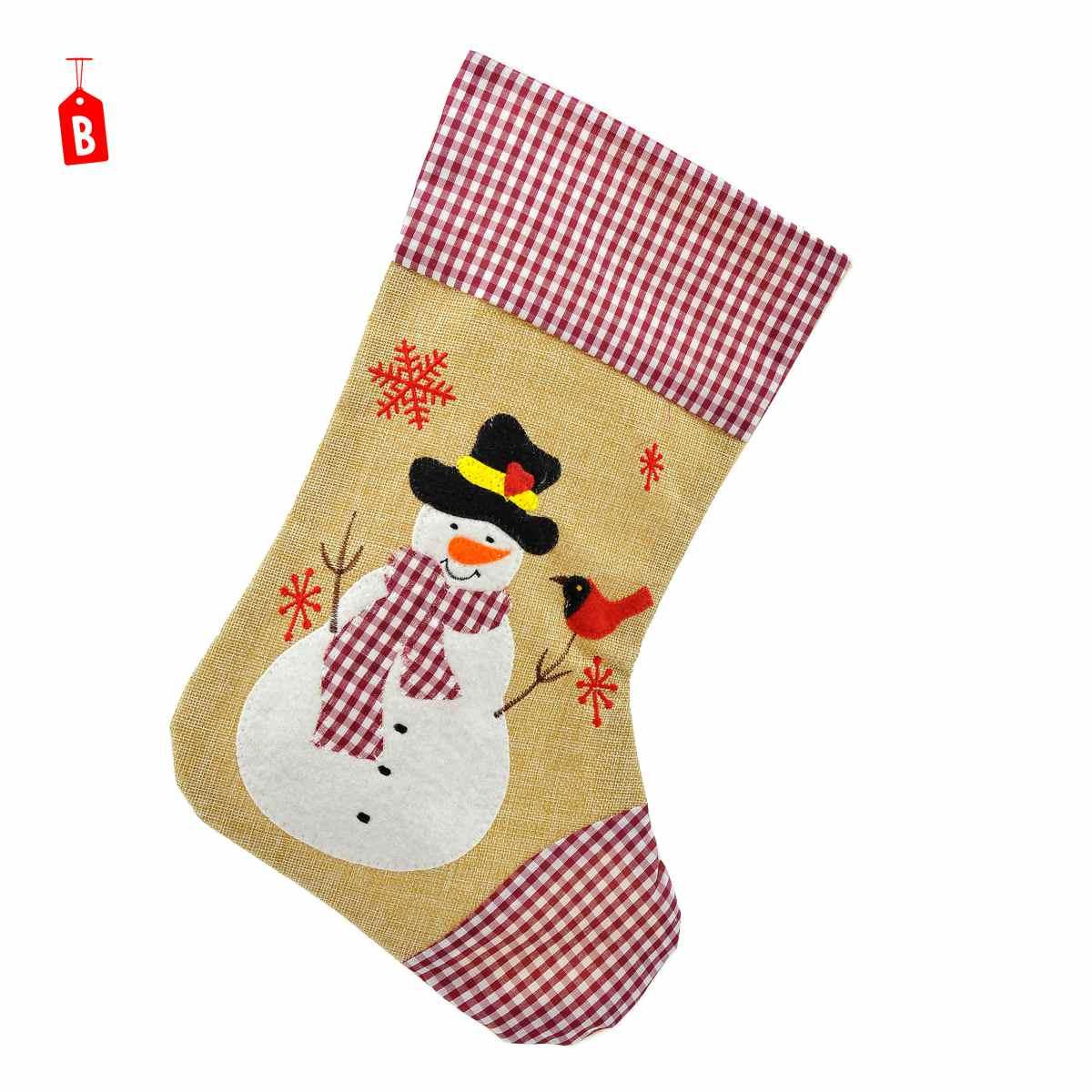 Calza Befana Juta cm.25x39 2 Modelli |M2 Store