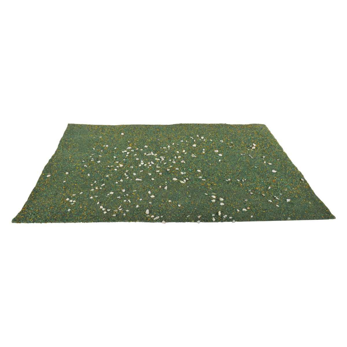 Tappeto Verde con Ghiaia cm.70x50