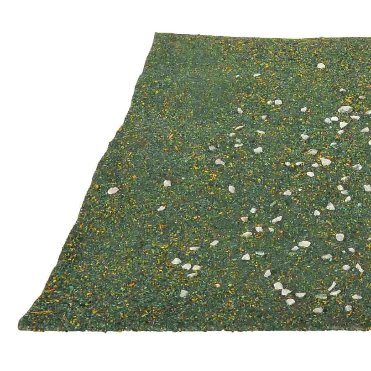 Tappeto Verde con Ghiaia cm.70x50
