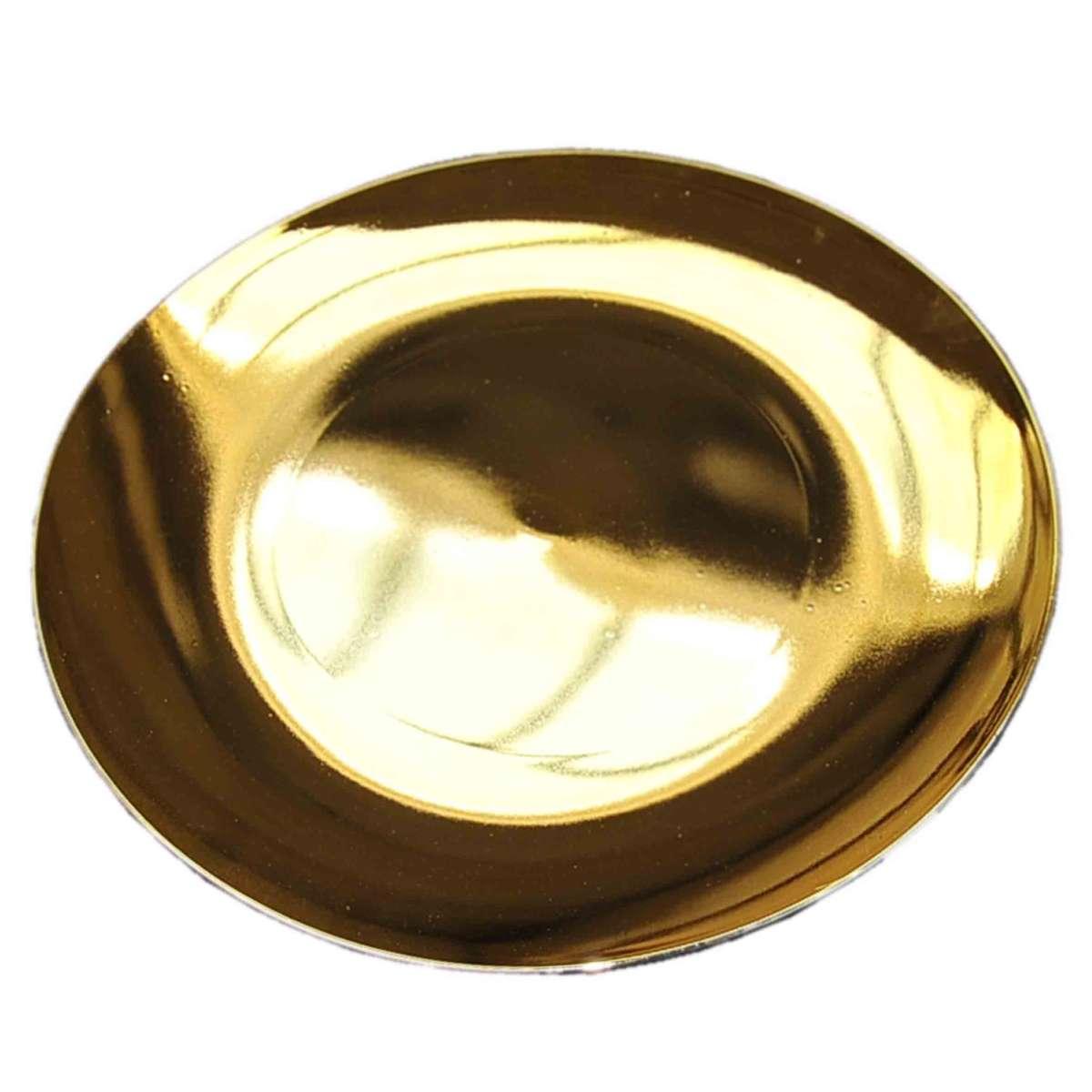 Piatto Tavola PVC Natale Oro Lucido cm.33 |M2 Store