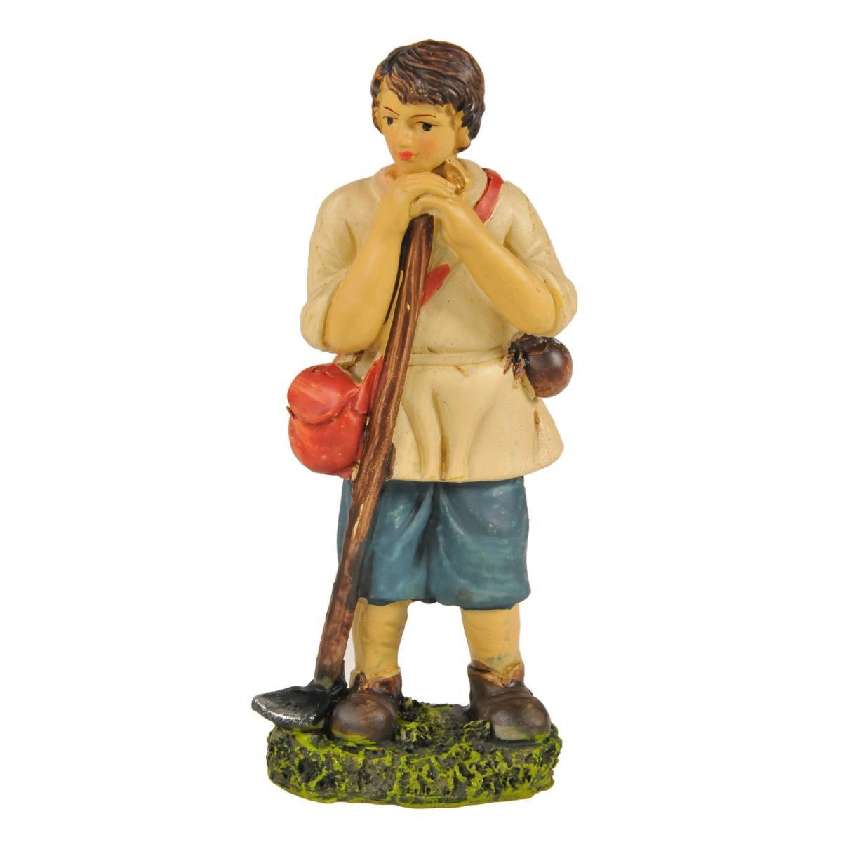 Statua cm.15 Contadino con Zappa | M2 Store