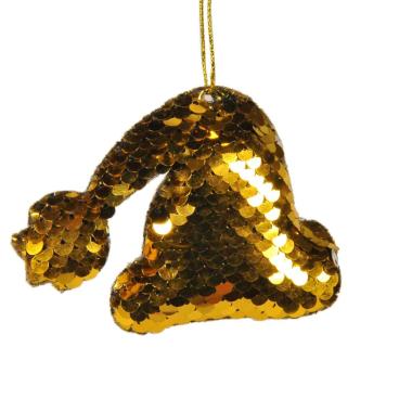 Cappellino Oro con Paillettes cm.10