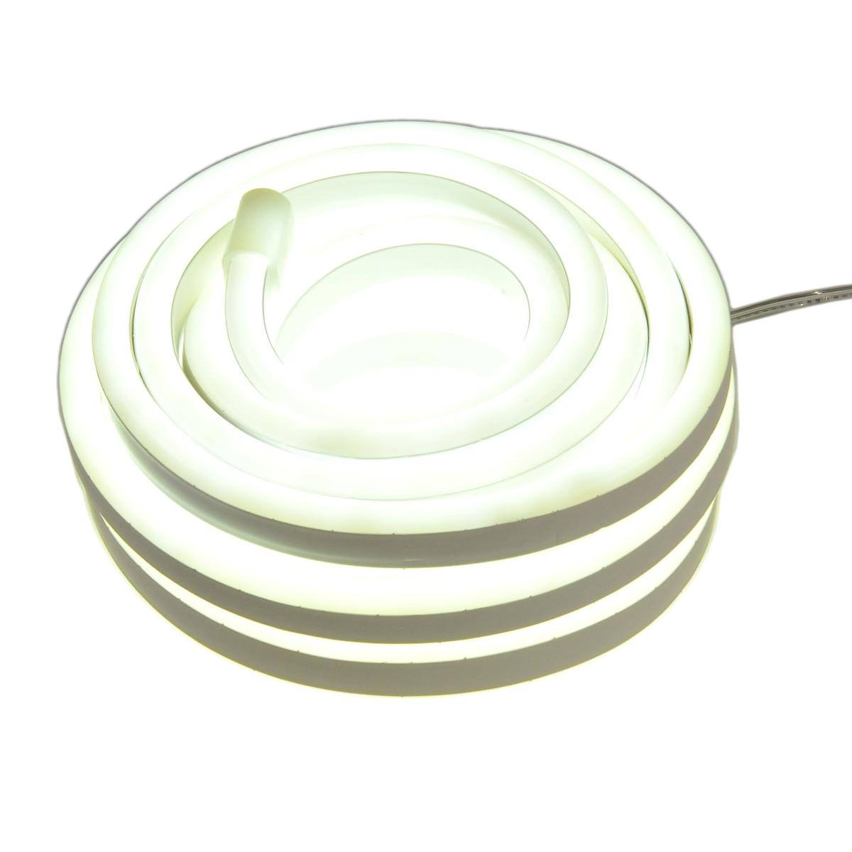 Luci Natale Esterno Tubo LED Neon 480 mt.4 Bianco Fluo |M2 Store