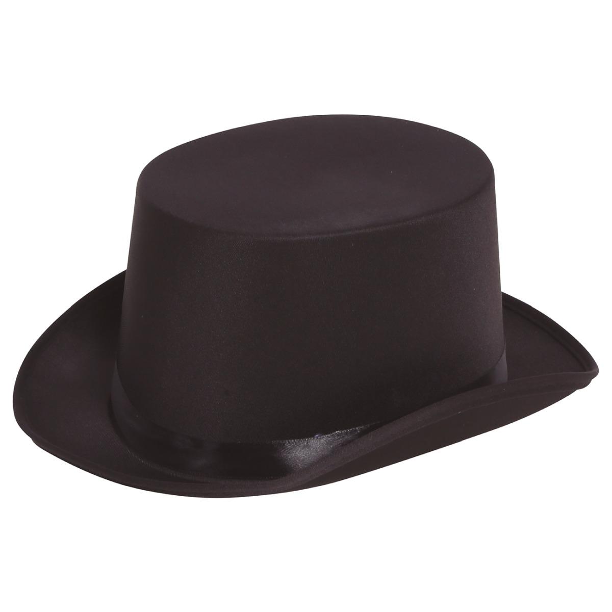 Cappello cilindro nero feltro