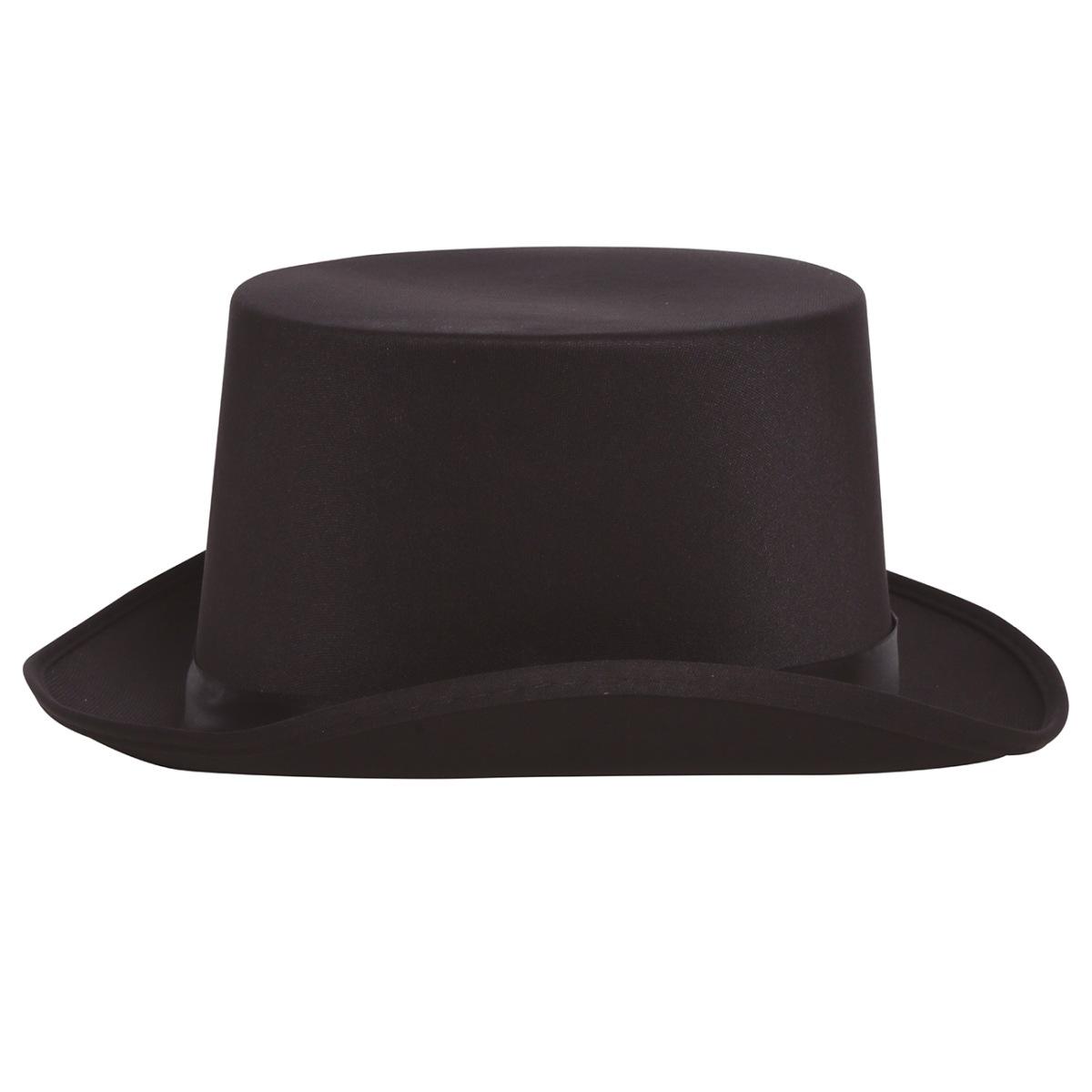 Cappello cilindro nero feltro