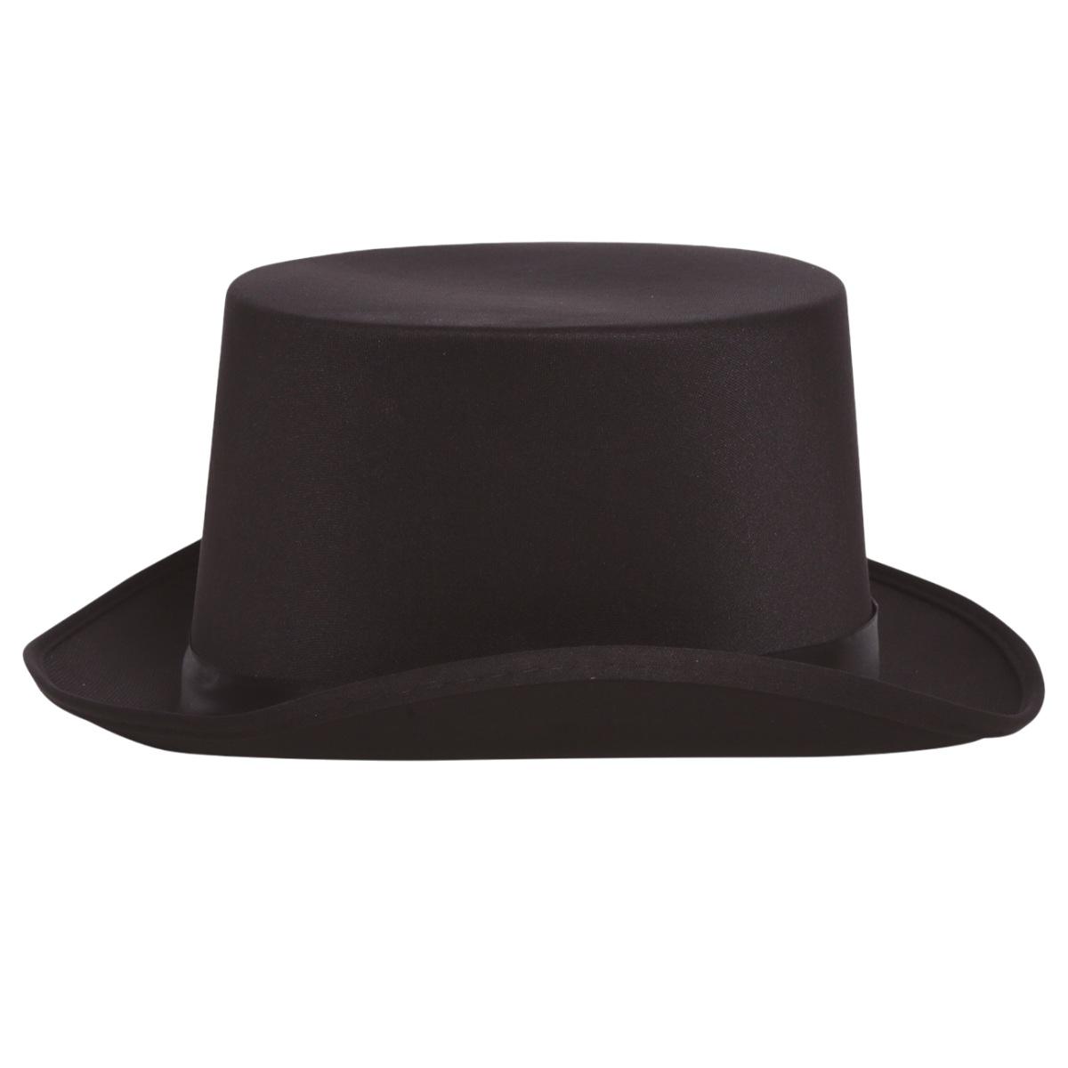 Cappello cilindro nero feltro