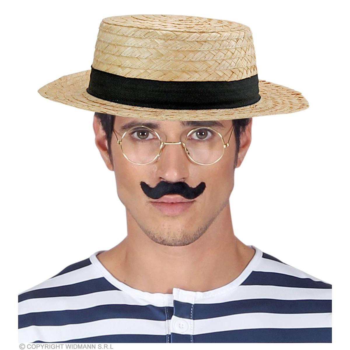 Cappello Paglietta con Fascia Nera |Widmann