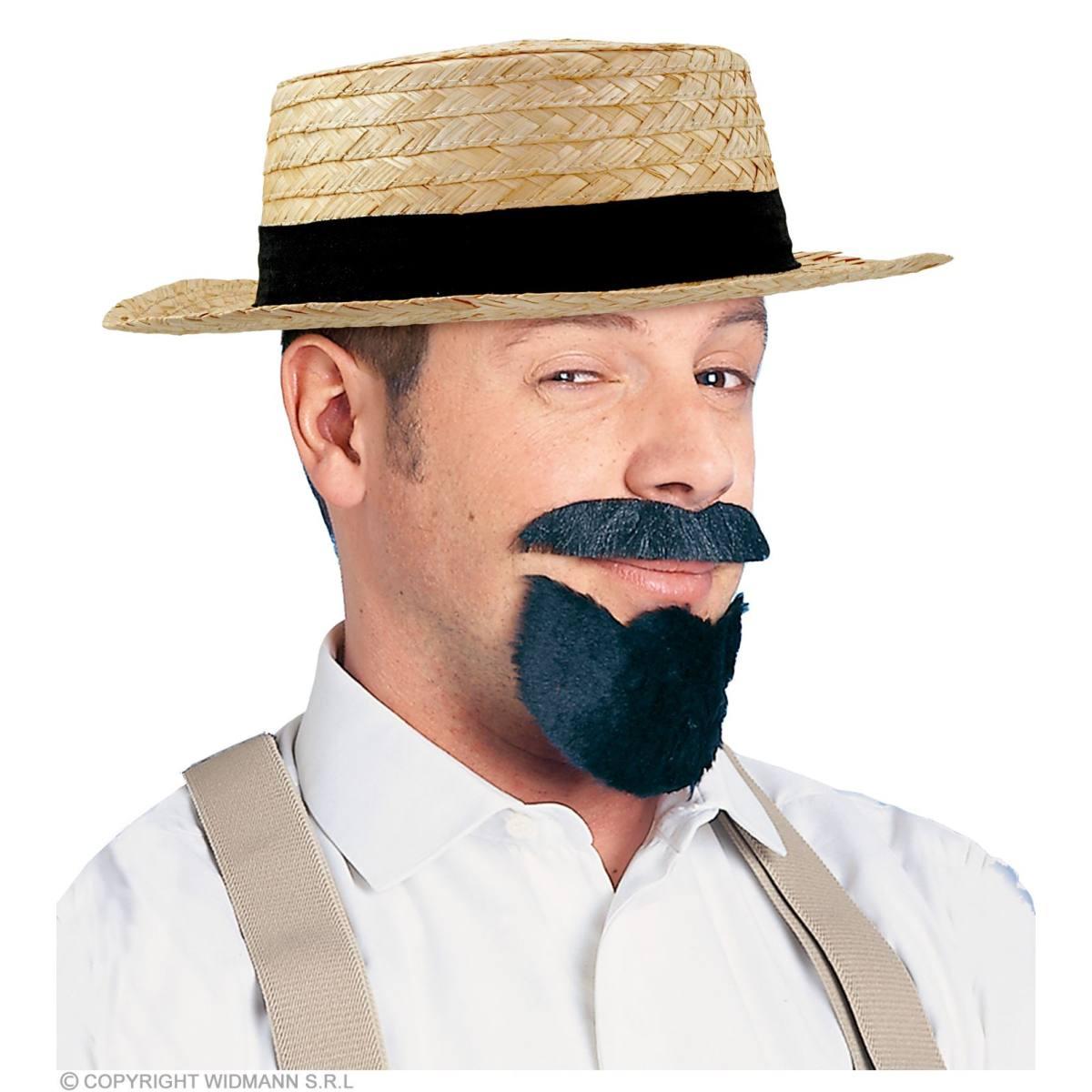 Cappello Paglietta con Fascia Nera |Widmann