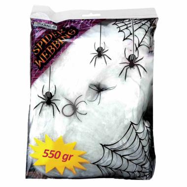 Ragnatela bianca tessuto ragni 500 gr