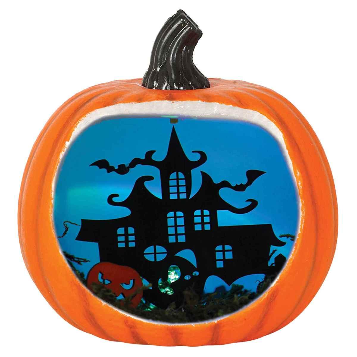 Zucca Polistirolo con Luce cm.18x20 |Guirca