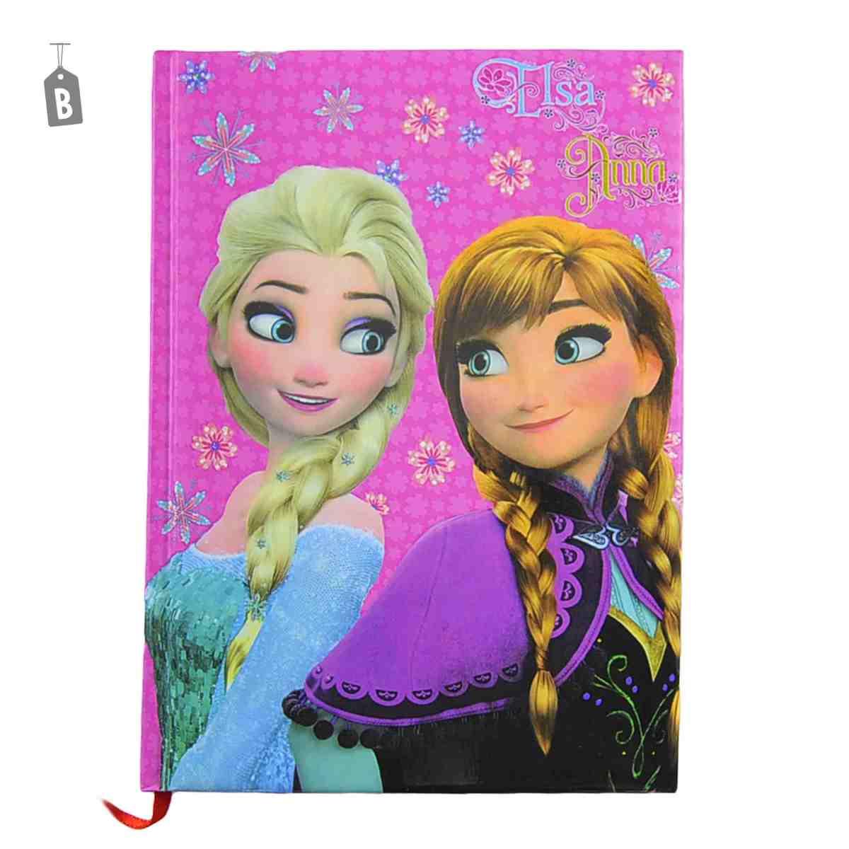 Diario Frozen Elsa e Anna cm.20 2 Modelli