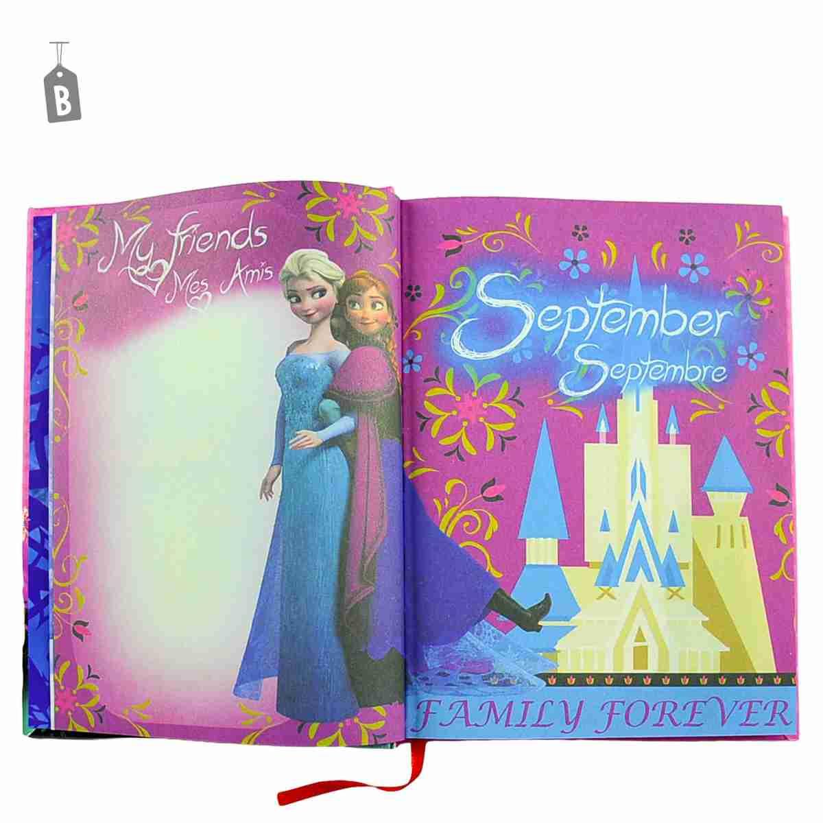 Diario Frozen Elsa e Anna cm.20 2 Modelli