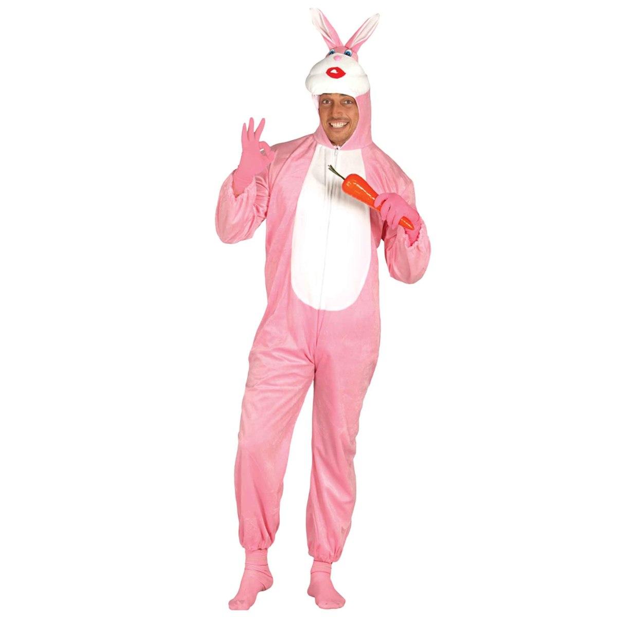 Costume Coniglio Rosa