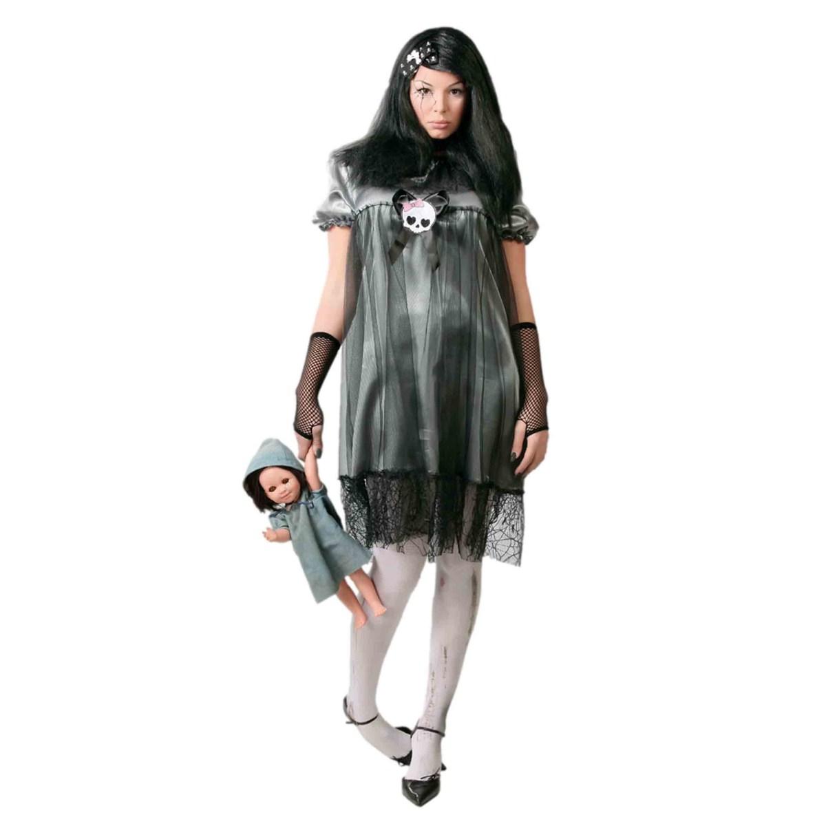 Costume Zombie Bambina Donna: Spaventoso Vestito in Vendita Online