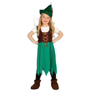 Costume Bambina Robin Hood