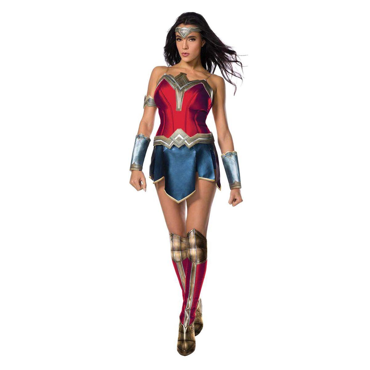 Rubie's 820953 - Costume da Wonder Woman, Donna, Multicolore, Taglia XS