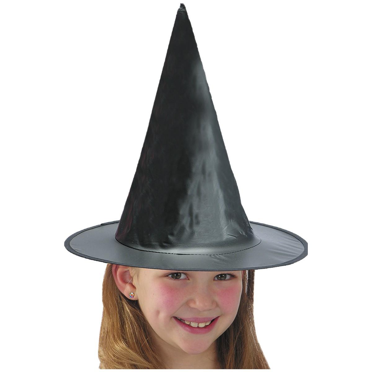 Cappello da strega per bambini Nero