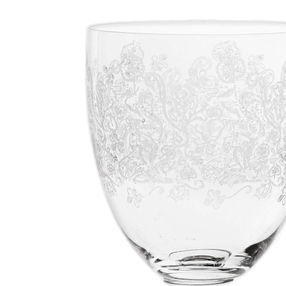 Bicchieri Vetro Set pz.6 Vino Estro Calice ml.25 | Cre.Art