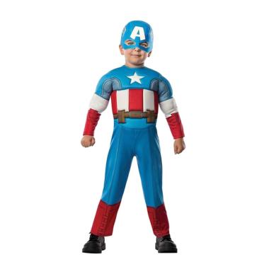 Costume Capitan America Neonato
