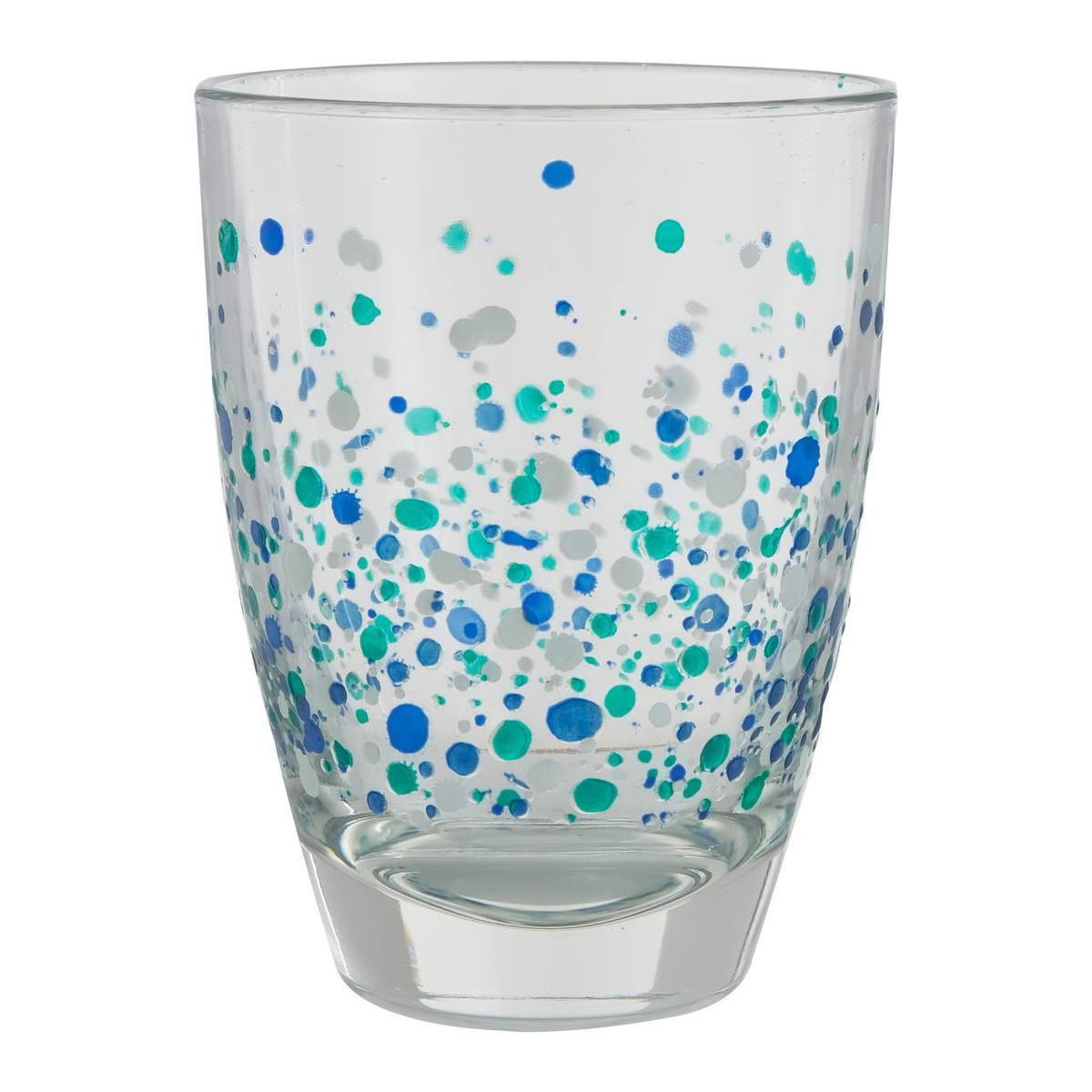 Montemaggi Bicchiere Vetro Acqua Murano Blu ml.250 pezzi 1 2205170000098  8001691974559