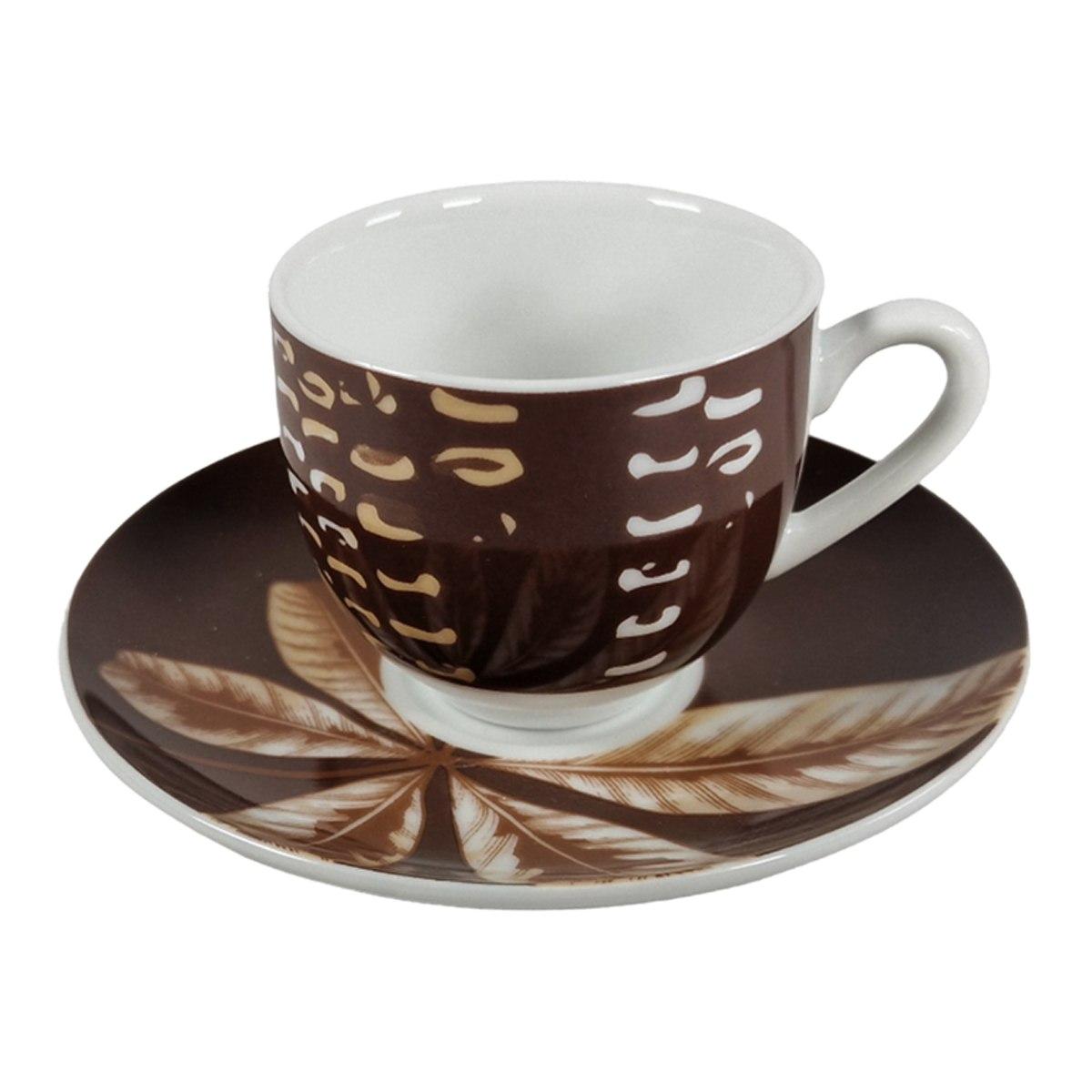 Tazzine Caff Set pz.6 Porcellana Fade Abaca | Fade