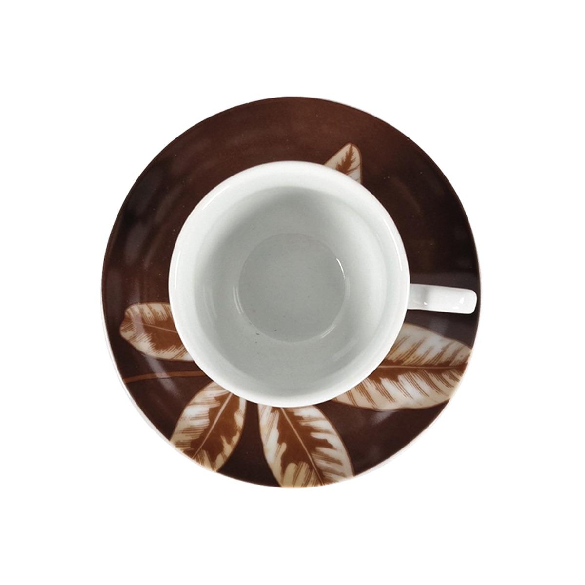 Tazzine Caff Set pz.6 Porcellana Fade Abaca | Fade