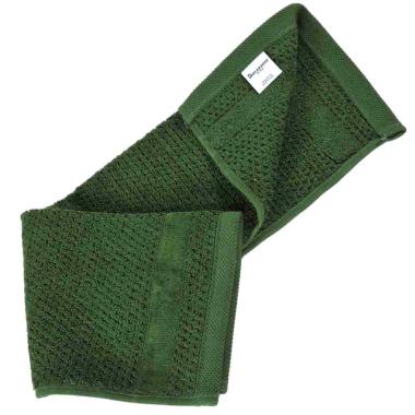 Asciugamano Barazzoni Ospite Cotone Verde Scuro cm.30x50
