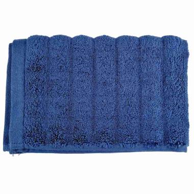 Asciugamano Barazzoni Ospite Cotone Blu Onde cm.30x50