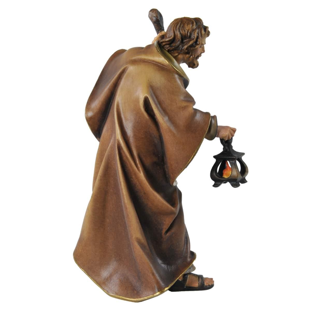 Statua Presepe Ulpe cm.15 San Giuseppe - Scultura in Legno | M2 Store