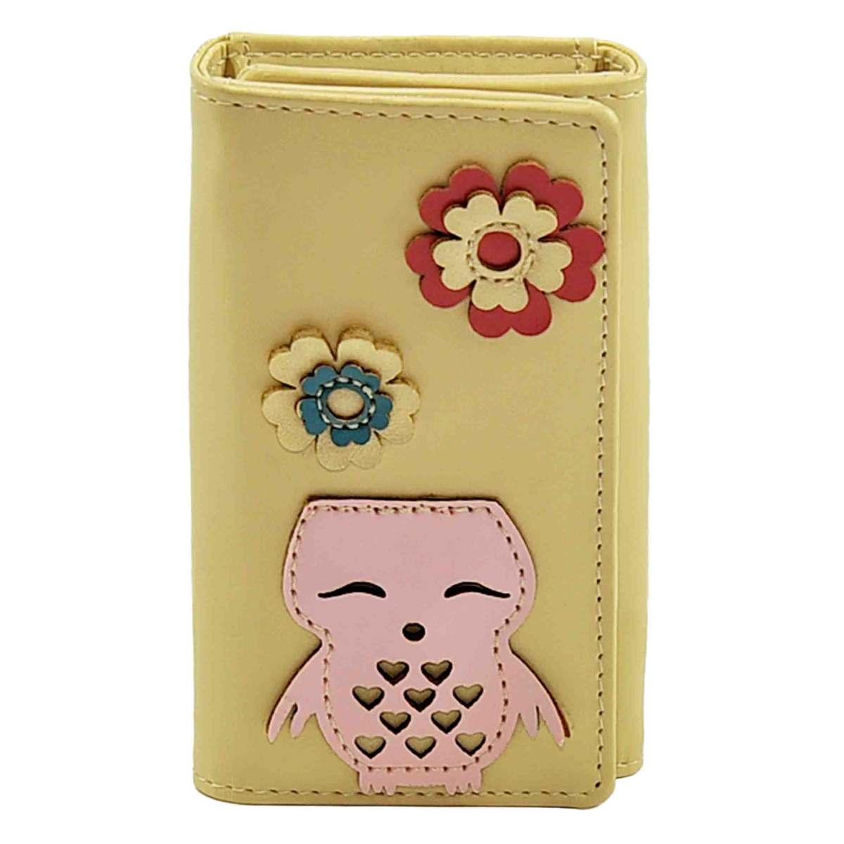 Portachiave Ecopelle Beige 6 Ganci cm.7,5x12,5 | Controcorrente