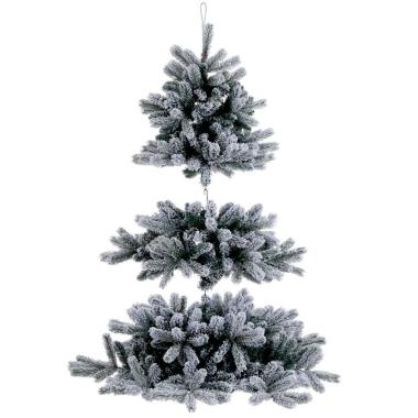 Albero Natale cm.150 Fiemme Pendente Innevato 546 Rami | Bizzotto