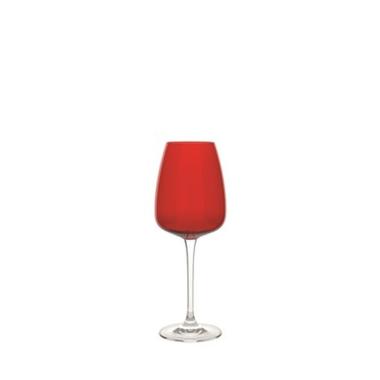 Bicchiere Vetro Passion Rosso ml. 440 Set pz.6