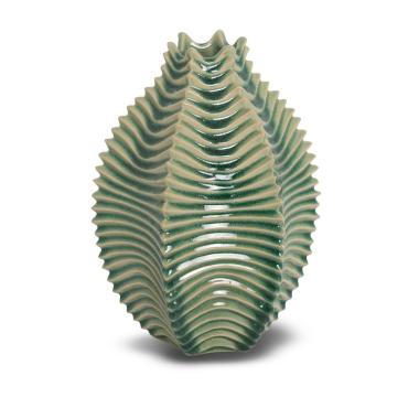 Vaso Ceramica Bali Verde cm.29