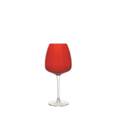 Bicchiere Vetro Passion Rosso ml.770 Set pz.6