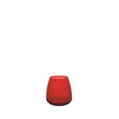 Bicchiere Vetro Passion Rosso ml. 400 Set pz.6