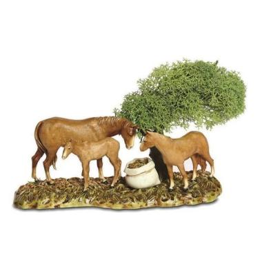 Landi Animali Rif.cm.8 3 Cavalli con Albero