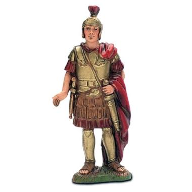 Statue - Soldato Romano con mantello e Daga cm.10 | Moranduzzo