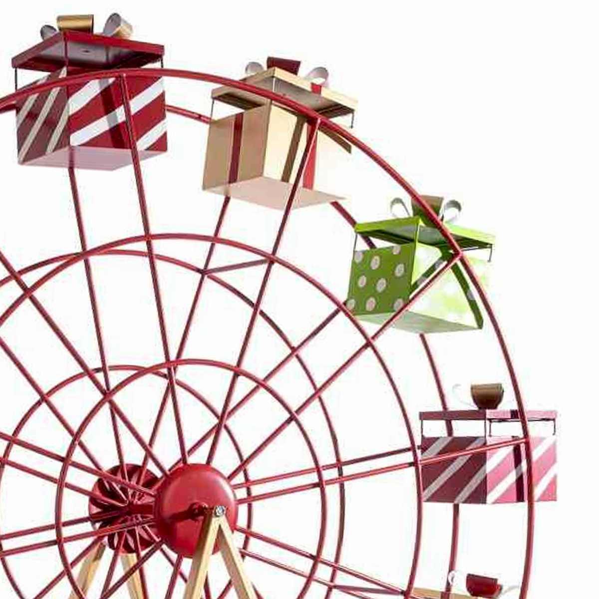 Decoro Giostra Astra Rosso Con Regali cm.180 |Bizzotto