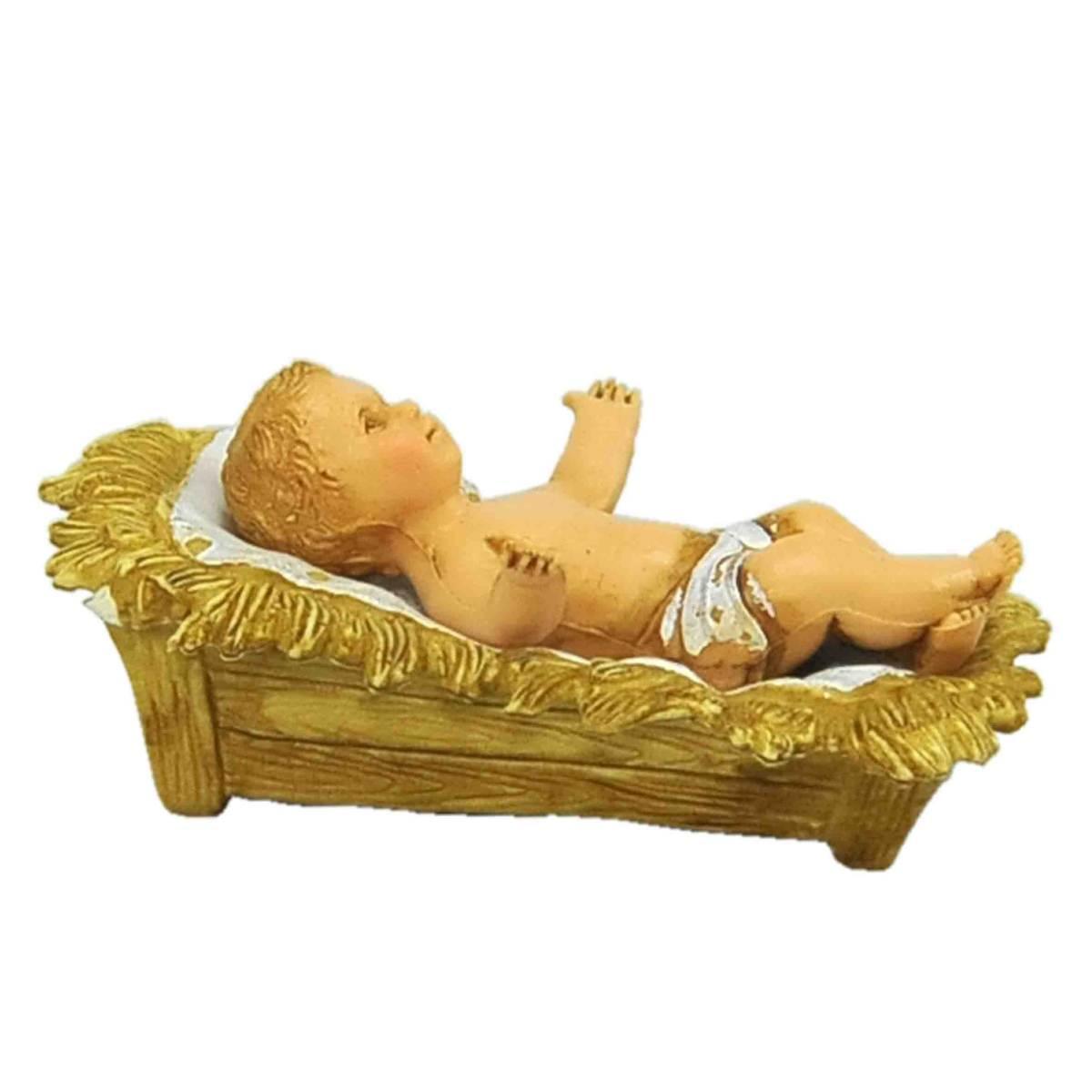 Statua presepe 10 cm natività set 6 pz