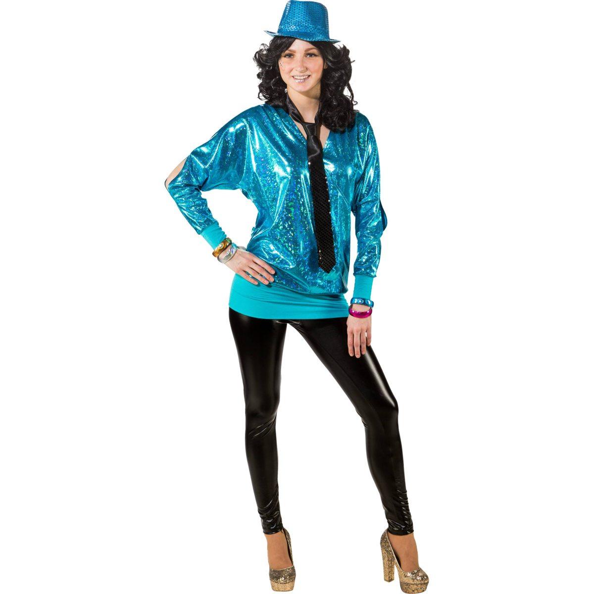 Costume Costume Maglia Azzurra Disco |Orlob