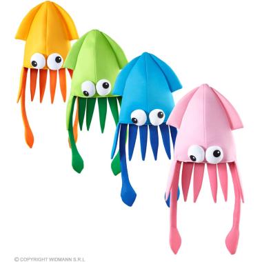 Cappello Calamaro Assort.4 Colori