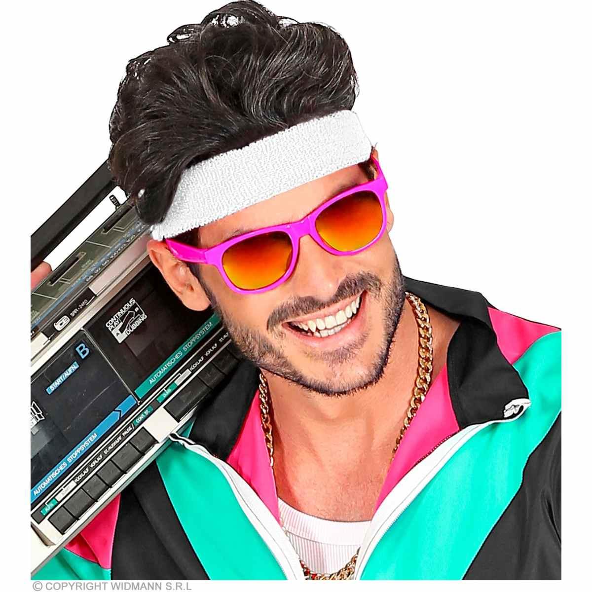 Occhiali Rosa Fucsia Anni '80 |Widmann