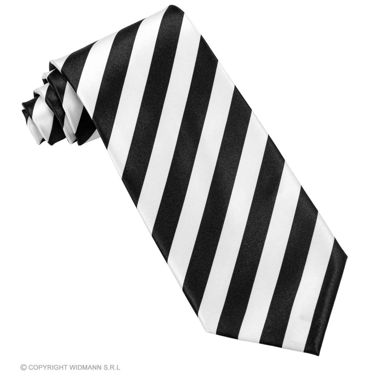 Cravatta Righe Bianca e Nera |Widmann