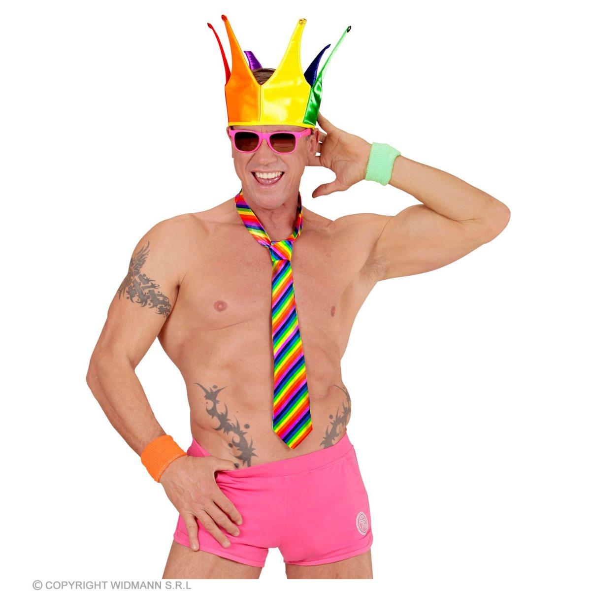 Cravatta Righe Arcobaleno |Widmann