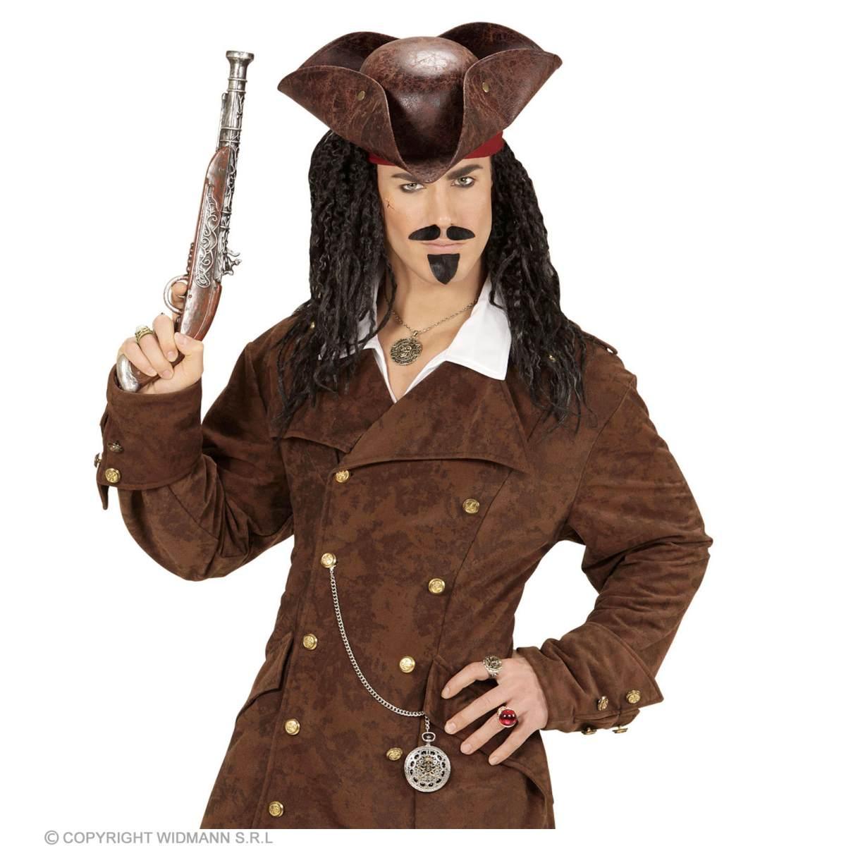 Orologio da Tasca con Teschio e Catenella |Widmann