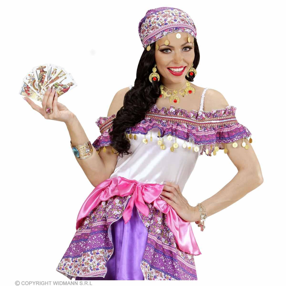 Collana Gitana Metallo Oro On Orecchini |Widmann