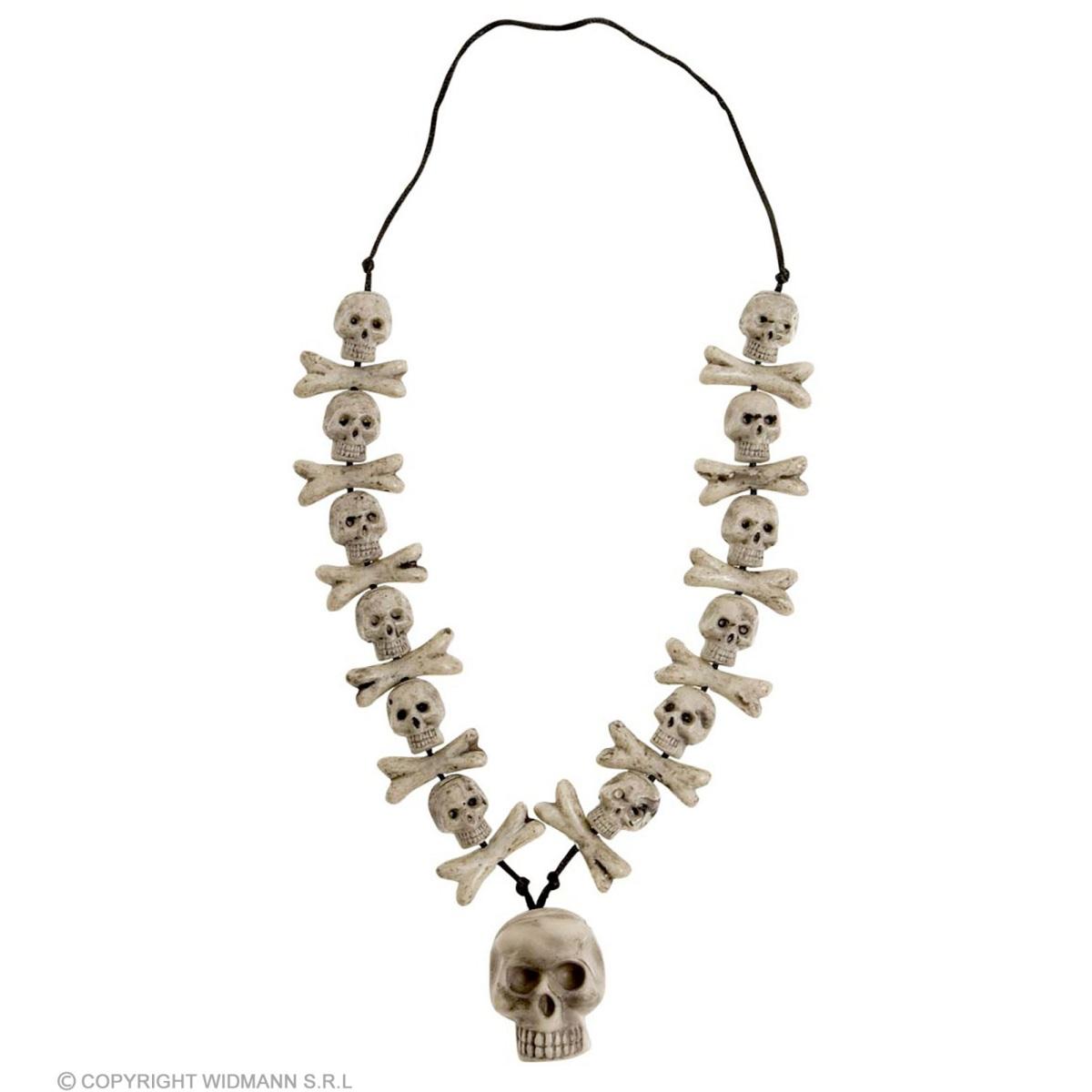 Collana con Teschio e Ossa |Widmann