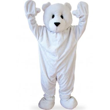 Costume Mascotte Orso Polare L/XXL Taglia Unica