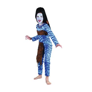 Costume Avatar Guerriero Bambina FY-02776