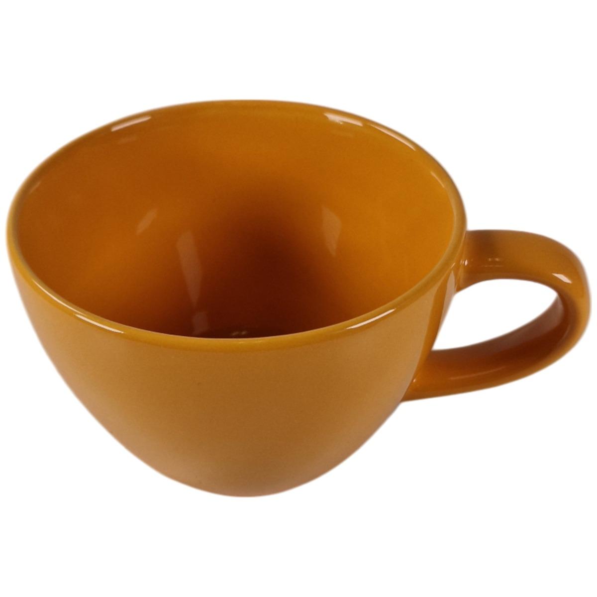 Tazza Colazione Jumbo con Manico Arancione ml.400 | Allreds